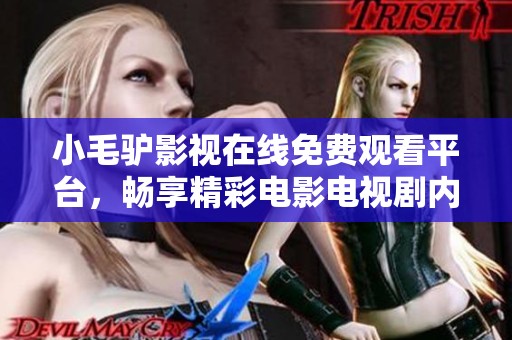 小毛驢影視在線免費(fèi)觀看平臺，暢享精彩電影電視劇內(nèi)容