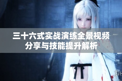 三十六式實戰(zhàn)演練全景視頻分享與技能提升解析