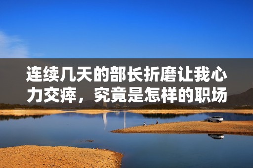 連續(xù)幾天的部長折磨讓我心力交瘁，究竟是怎樣的職場挑戰(zhàn)