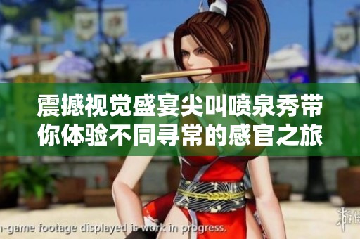 震撼視覺(jué)盛宴尖叫噴泉秀帶你體驗(yàn)不同尋常的感官之旅