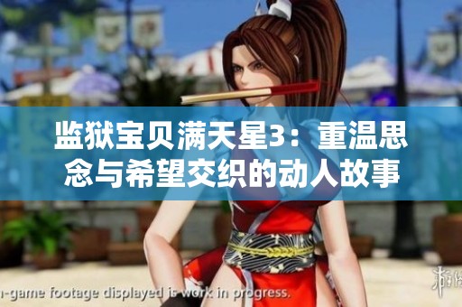 監(jiān)獄寶貝滿天星3：重溫思念與希望交織的動(dòng)人故事
