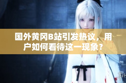 國(guó)外黃岡B站引發(fā)熱議，用戶如何看待這一現(xiàn)象？