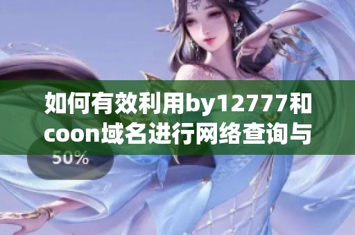 如何有效利用by12777和coon域名進行網(wǎng)絡(luò)查詢與應(yīng)用