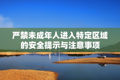 嚴(yán)禁未成年人進(jìn)入特定區(qū)域的安全提示與注意事項(xiàng)