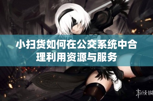 小掃貨如何在公交系統(tǒng)中合理利用資源與服務