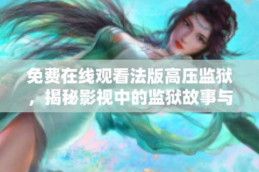免費在線觀看法版高壓監(jiān)獄，揭秘影視中的監(jiān)獄故事與挑戰(zhàn)