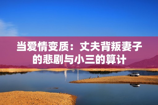 當(dāng)愛情變質(zhì)：丈夫背叛妻子的悲劇與小三的算計