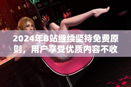 2024年B站繼續(xù)堅持免費原則，用戶享受優(yōu)質(zhì)內(nèi)容不收費