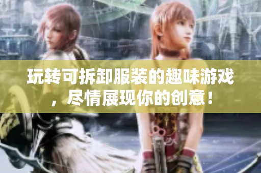 玩轉(zhuǎn)可拆卸服裝的趣味游戲，盡情展現(xiàn)你的創(chuàng)意！