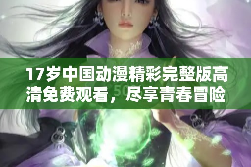 17歲中國(guó)動(dòng)漫精彩完整版高清免費(fèi)觀看，盡享青春冒險(xiǎn)之旅