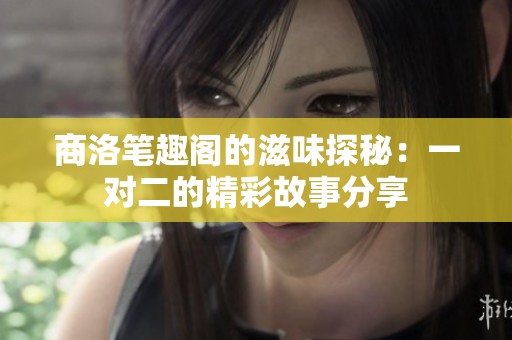 商洛筆趣閣的滋味探秘：一對二的精彩故事分享