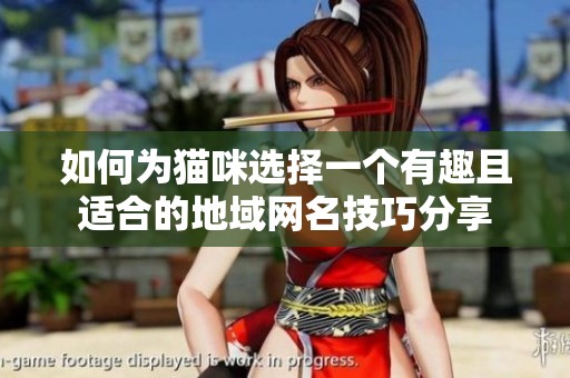 如何為貓咪選擇一個(gè)有趣且適合的地域網(wǎng)名技巧分享