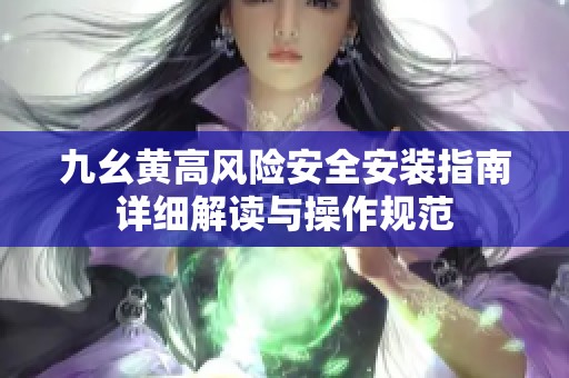 九幺黃高風(fēng)險(xiǎn)安全安裝指南詳細(xì)解讀與操作規(guī)范