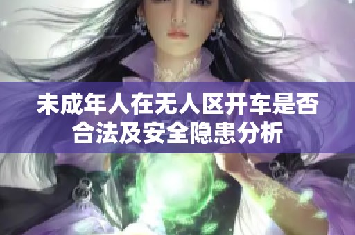 未成年人在無人區(qū)開車是否合法及安全隱患分析