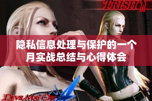 隱私信息處理與保護的一個月實戰(zhàn)總結(jié)與心得體會