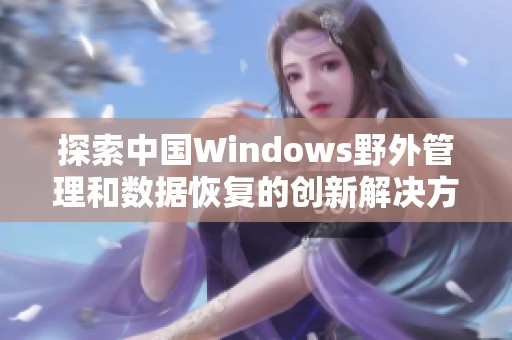 探索中國(guó)Windows野外管理和數(shù)據(jù)恢復(fù)的創(chuàng)新解決方案