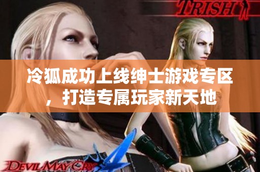 冷狐成功上線紳士游戲?qū)^(qū)，打造專屬玩家新天地