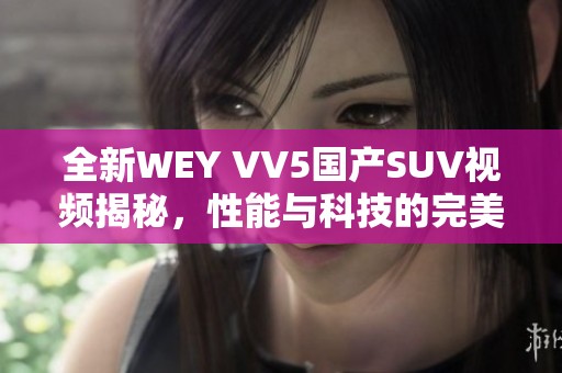 全新WEY VV5國產(chǎn)SUV視頻揭秘，性能與科技的完美結(jié)合