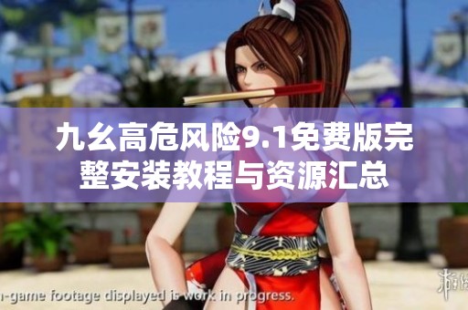九幺高危風(fēng)險9.1免費(fèi)版完整安裝教程與資源匯總