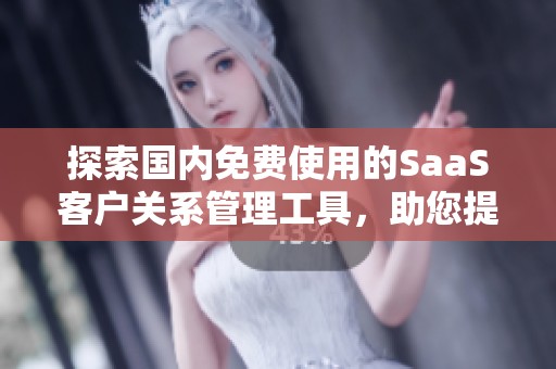 探索國(guó)內(nèi)免費(fèi)使用的SaaS客戶關(guān)系管理工具，助您提升商業(yè)效率