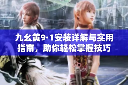 九幺黃9·1安裝詳解與實用指南，助你輕松掌握技巧