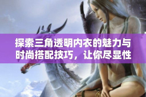 探索三角透明內(nèi)衣的魅力與時尚搭配技巧，讓你盡顯性感風采