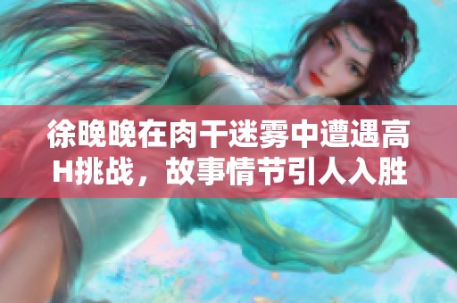 徐晚晚在肉干迷霧中遭遇高H挑戰(zhàn)，故事情節(jié)引人入勝