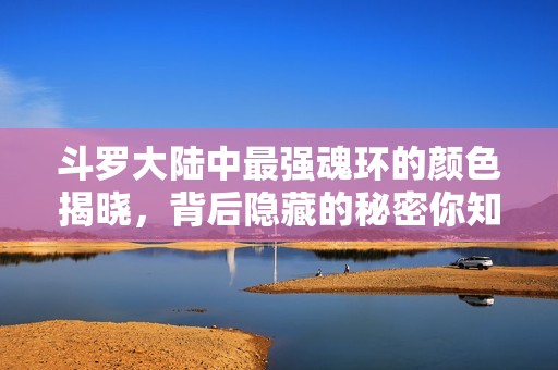 斗羅大陸中最強(qiáng)魂環(huán)的顏色揭曉，背后隱藏的秘密你知道嗎