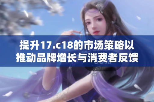 提升17.c18的市場策略以推動品牌增長與消費者反饋