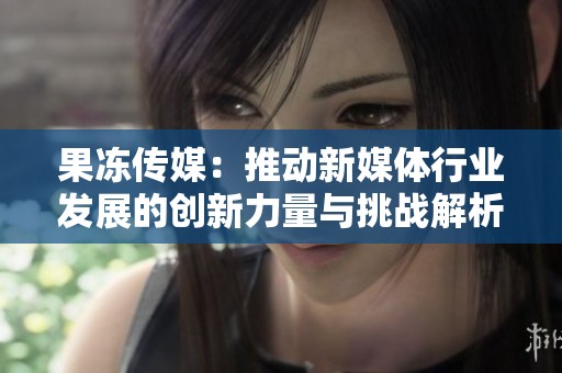 果凍傳媒：推動新媒體行業(yè)發(fā)展的創(chuàng)新力量與挑戰(zhàn)解析