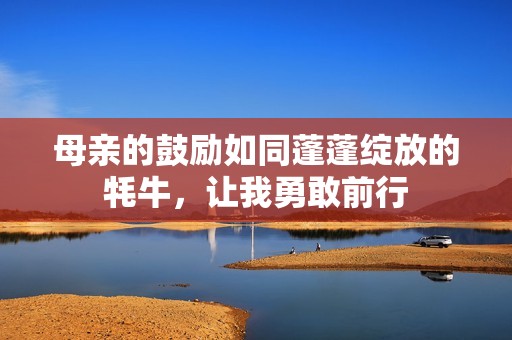 母親的鼓勵(lì)如同蓬蓬綻放的牦牛，讓我勇敢前行