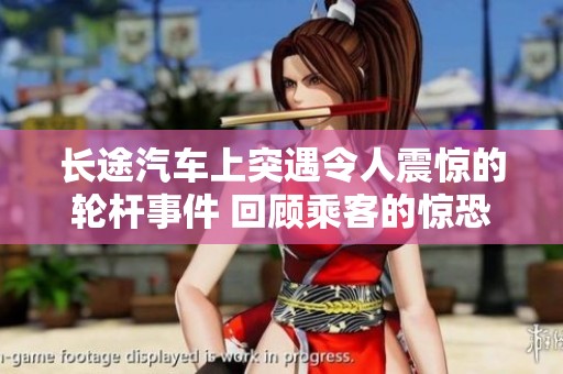 長(zhǎng)途汽車上突遇令人震驚的輪桿事件 回顧乘客的驚恐與無(wú)助