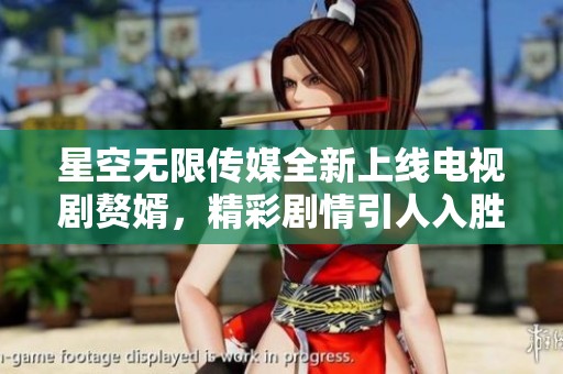 星空無限傳媒全新上線電視劇贅婿，精彩劇情引人入勝