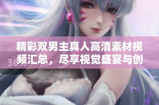精彩雙男主真人高清素材視頻匯總，盡享視覺盛宴與創(chuàng)作靈感