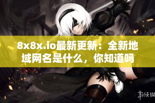 8x8x.io最新更新：全新地域網(wǎng)名是什么，你知道嗎