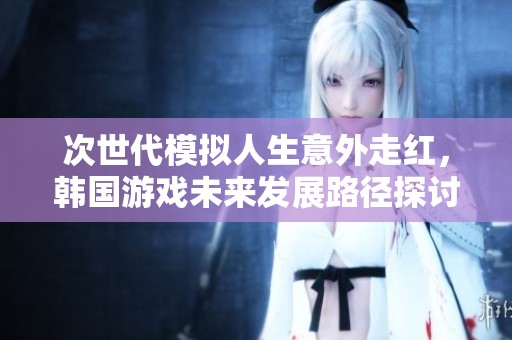 次世代模擬人生意外走紅，韓國游戲未來發(fā)展路徑探討