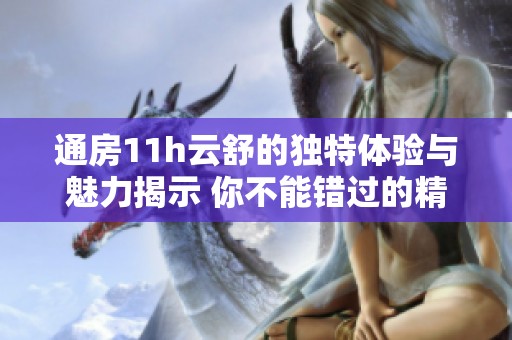 通房11h云舒的獨特體驗與魅力揭示 你不能錯過的精彩內(nèi)容