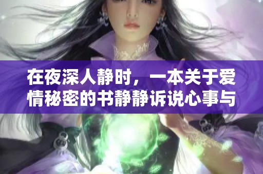 在夜深人靜時(shí)，一本關(guān)于愛情秘密的書靜靜訴說心事與夢幻