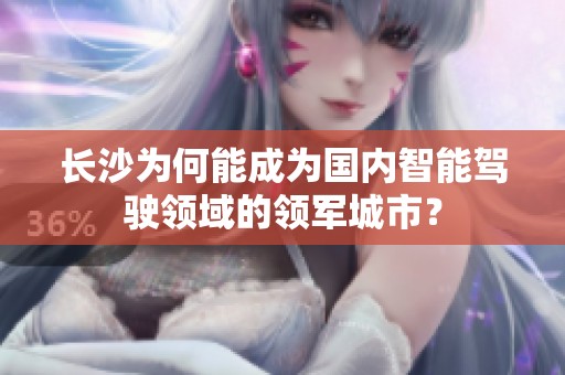 長(zhǎng)沙為何能成為國(guó)內(nèi)智能駕駛領(lǐng)域的領(lǐng)軍城市? 長(zhǎng)沙為何能成為國(guó)內(nèi)智能駕駛領(lǐng)域的領(lǐng)軍城市?