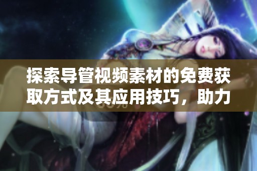 探索導管視頻素材的免費獲取方式及其應(yīng)用技巧，助力創(chuàng)作靈感迸發(fā)