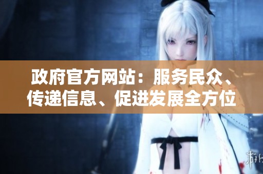 政府官方網(wǎng)站：服務(wù)民眾、傳遞信息、促進(jìn)發(fā)展全方位解讀