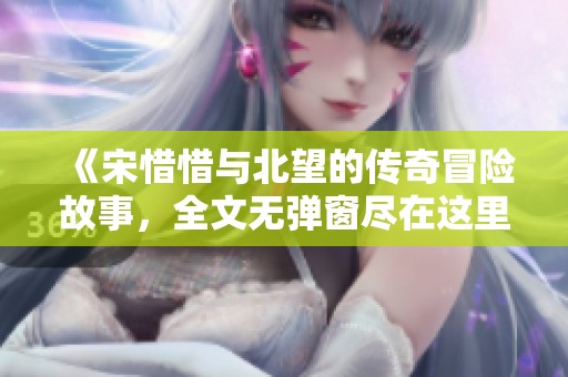 《宋惜惜與北望的傳奇冒險(xiǎn)故事，全文無(wú)彈窗盡在這里》