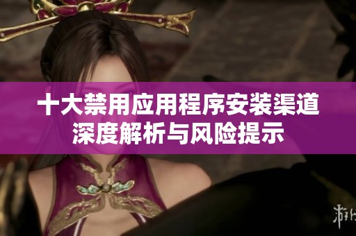 十大禁用應用程序安裝渠道深度解析與風險提示