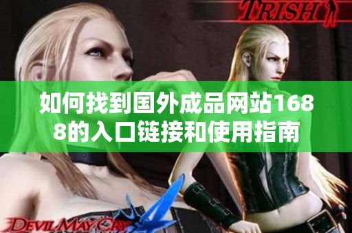 如何找到國(guó)外成品網(wǎng)站1688的入口鏈接和使用指南