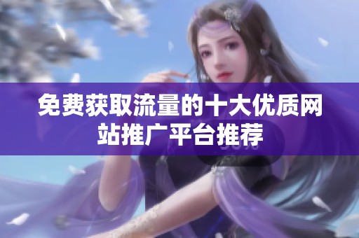 免費(fèi)獲取流量的十大優(yōu)質(zhì)網(wǎng)站推廣平臺(tái)推薦