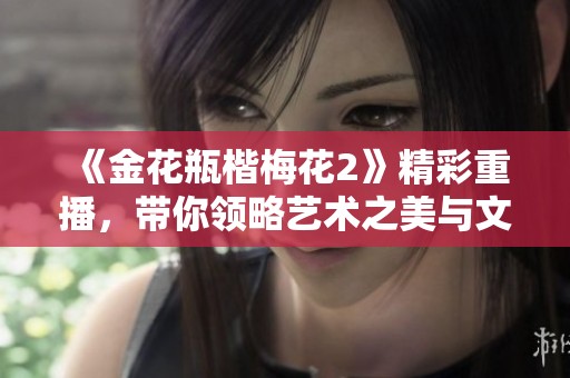 《金花瓶楷梅花2》精彩重播，帶你領(lǐng)略藝術(shù)之美與文化魅力